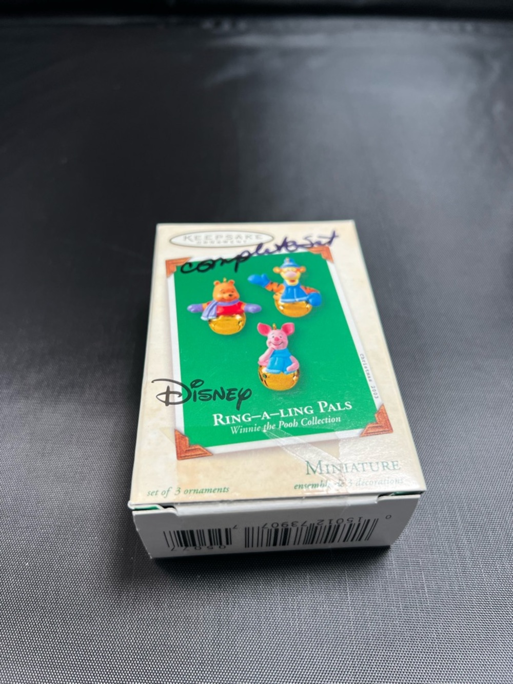 Disney Ring-A-Ling Pals Miniature Set - Red, Yellow, Pink, Blue